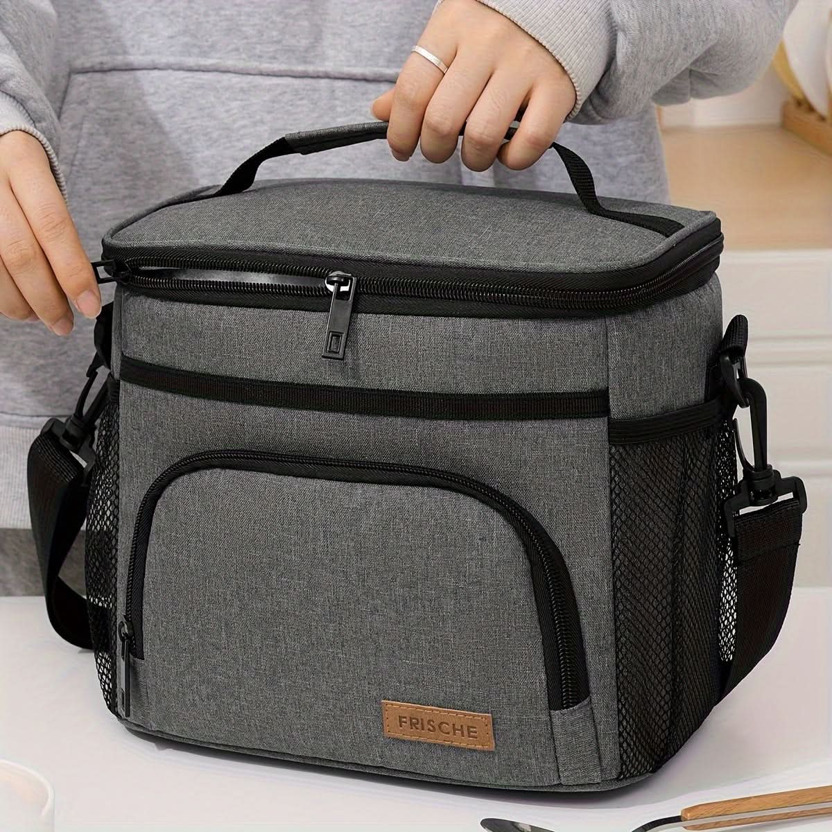 ChillMate - Extra-Large Insulated Lunch Bag with Versatile Strap