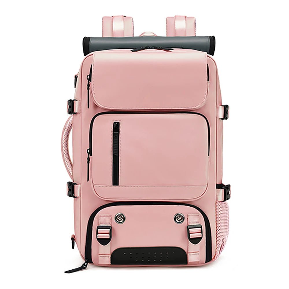 VoyagePro Backpack | Waterproof Travel Bag with Charging Port & Shoe Storage