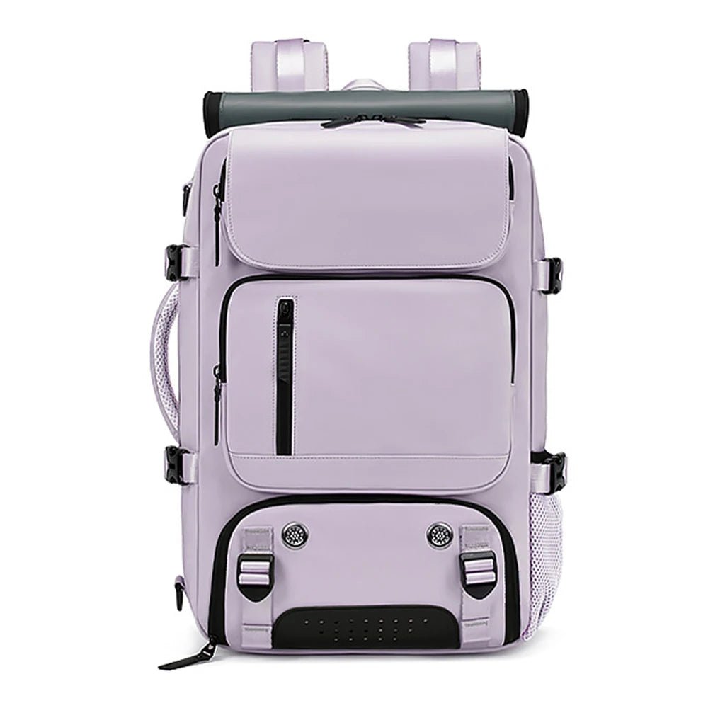 VoyagePro Backpack | Waterproof Travel Bag with Charging Port & Shoe Storage