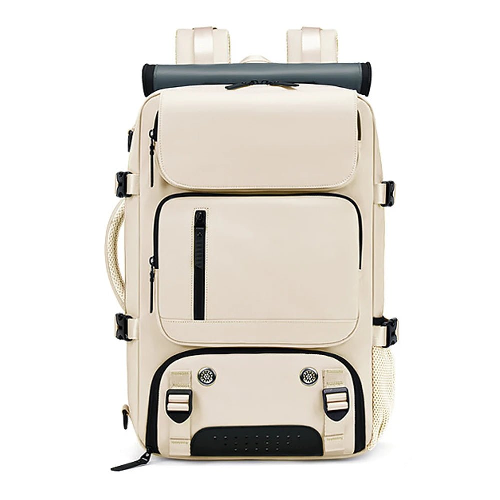 VoyagePro Backpack | Waterproof Travel Bag with Charging Port & Shoe Storage