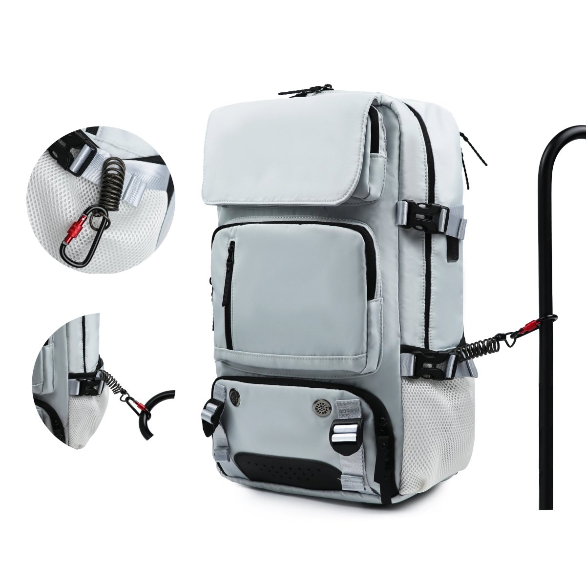VoyagePro Backpack | Waterproof Travel Bag with Charging Port & Shoe Storage