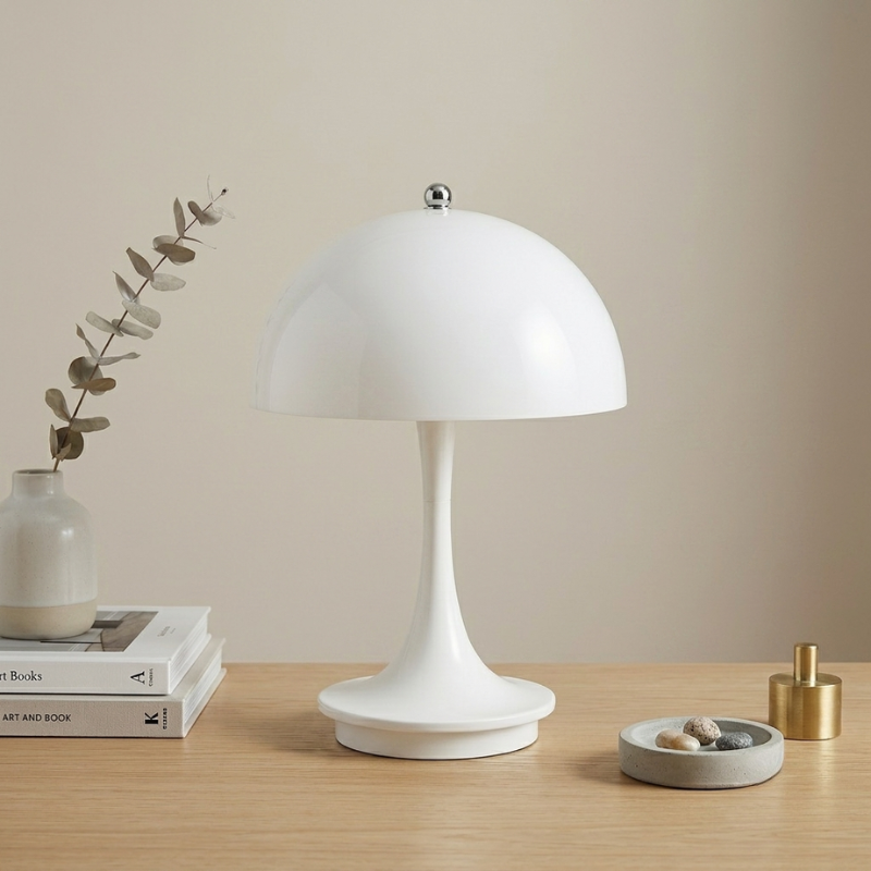 Rechargeable Cordless LED Table Lamp with Warm White Light
