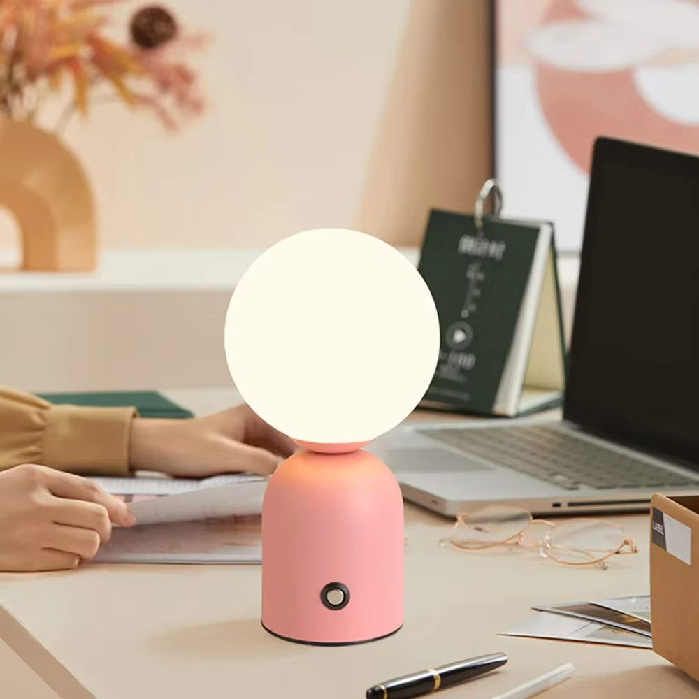 Versatile Touch-Control LED Table Lamp with Rechargeable Battery