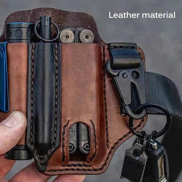 Adventure Ready Leather Utility Belt Bag