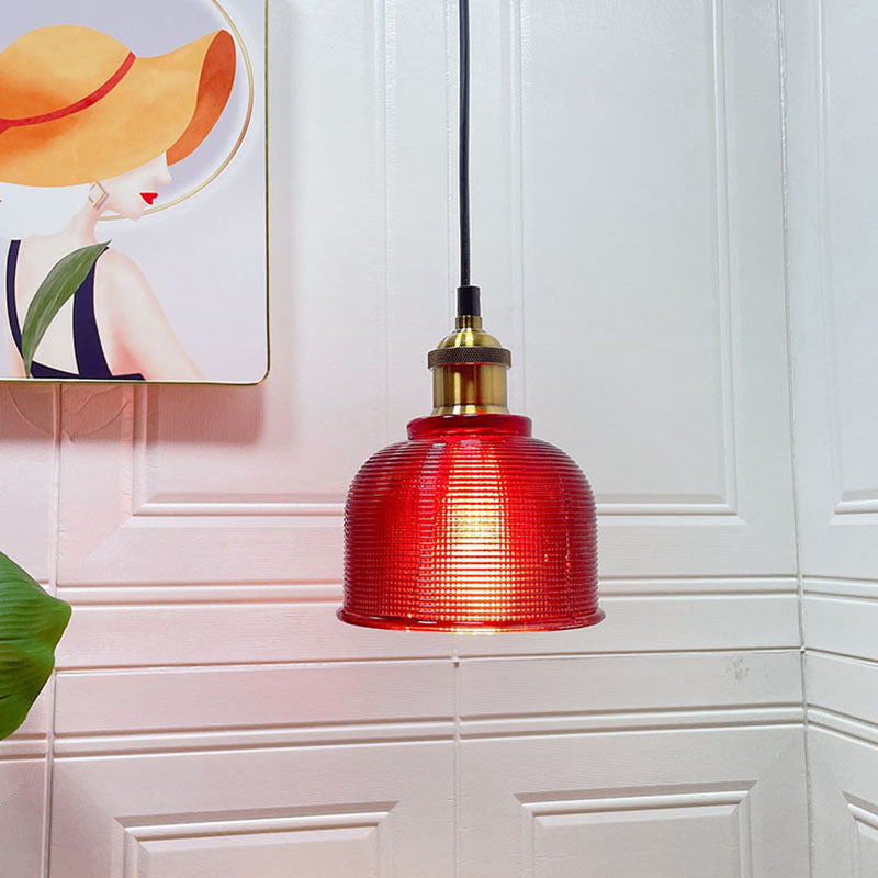 Adjustable Textured Glass Pendant Light for Modern Spaces