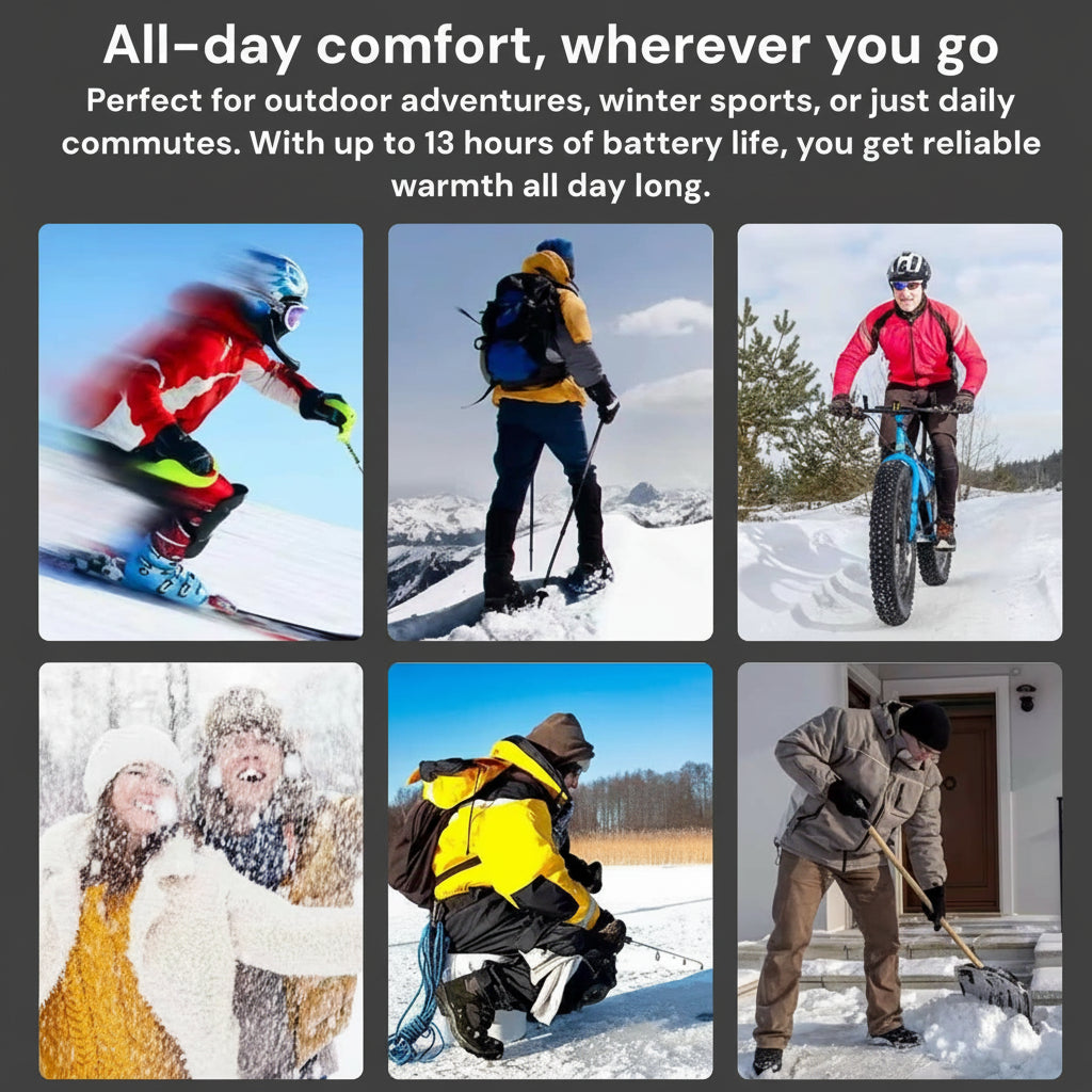 Heated Comfort Insoles | Rechargeable with Custom Heat Control