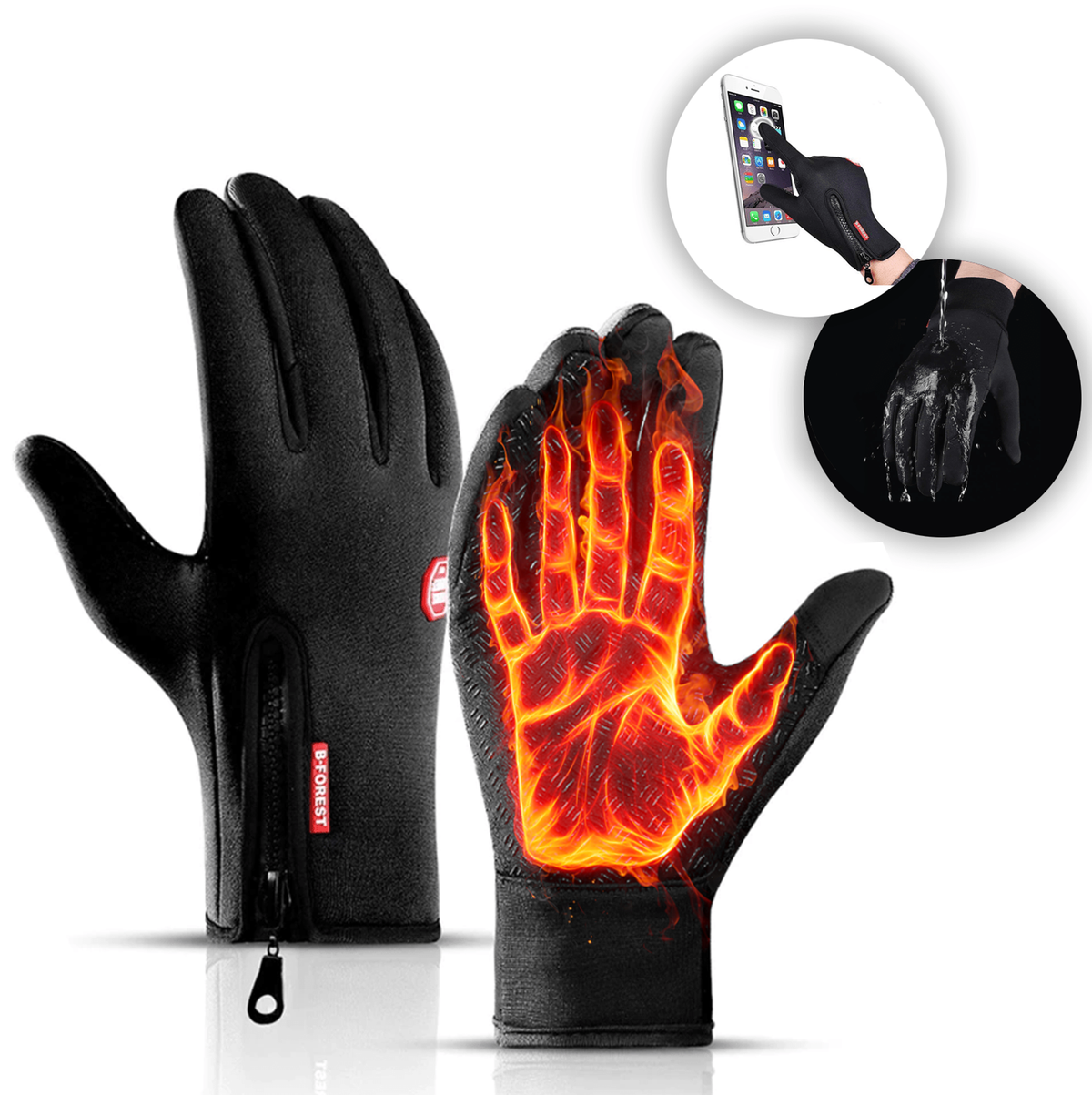 CozyTech Touchscreen Gloves - Unisex Winter Essential