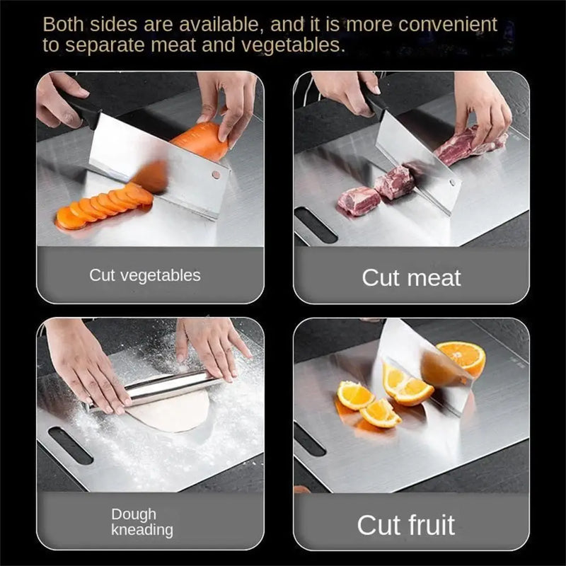 Premium Titanium Cutting Board for Effortless Food Prep