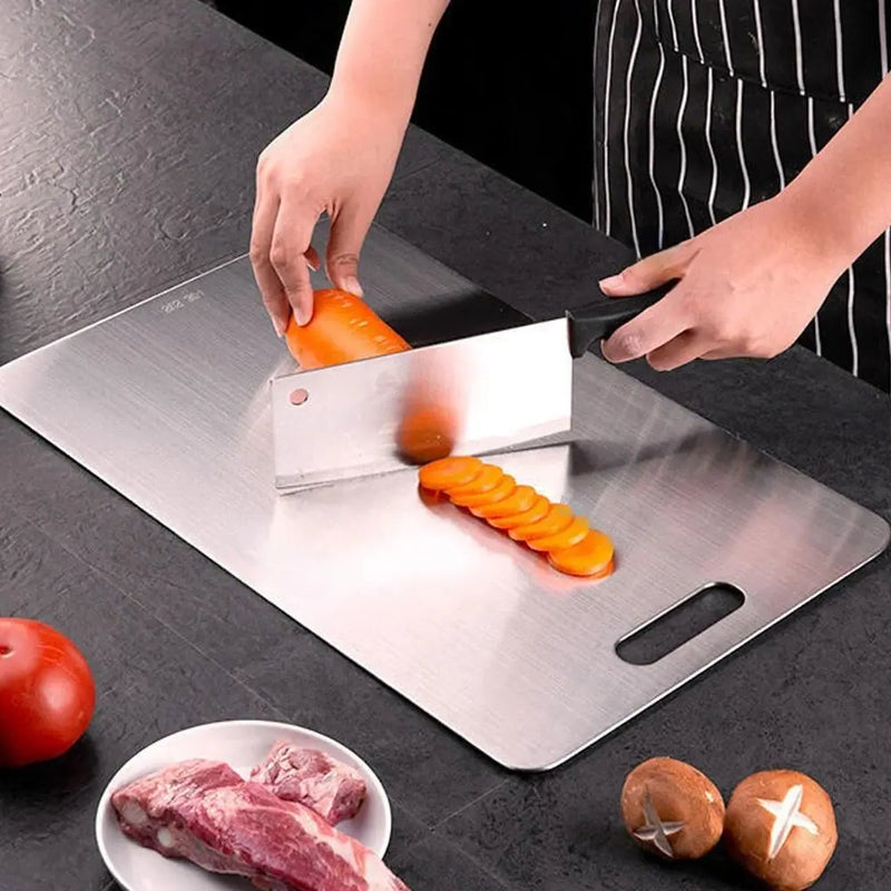 Premium Titanium Cutting Board for Effortless Food Prep