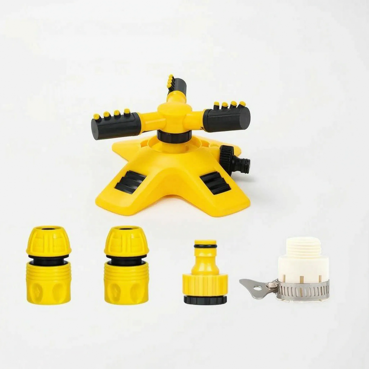 Tri-Arm Garden Sprinkler for Efficient Watering