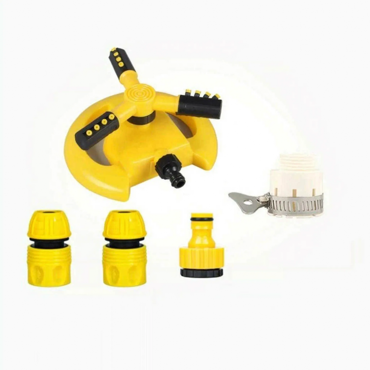 Tri-Arm Garden Sprinkler for Efficient Watering