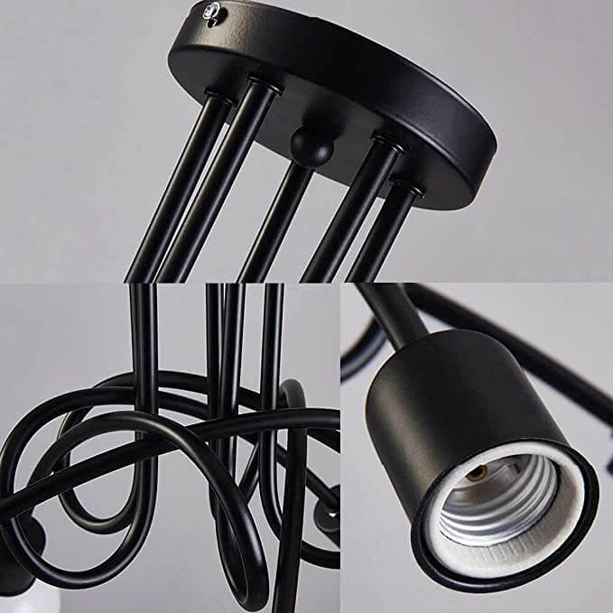 Chandelier with Three Arms - Elegant Lighting Fixture