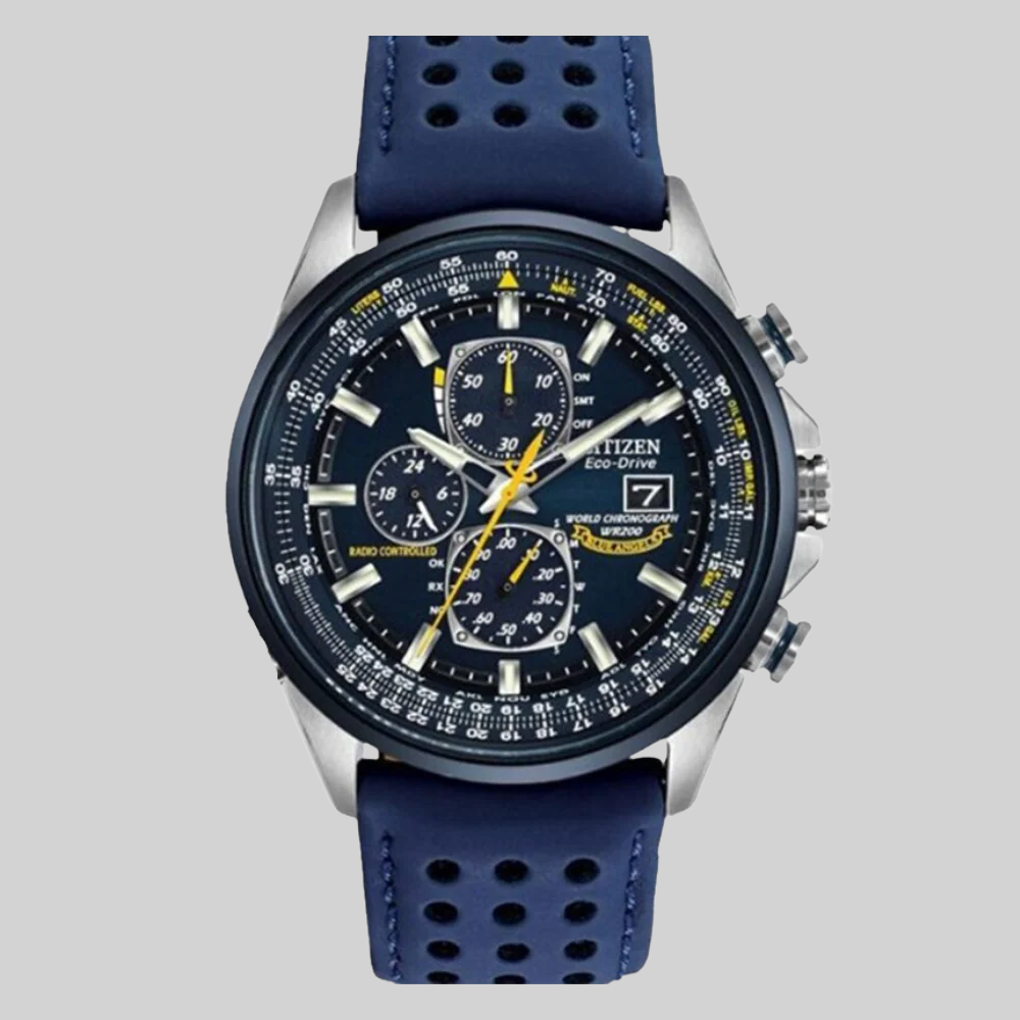 Sophisticated Men's Chronograph Watch | Water-Resistant Elegance