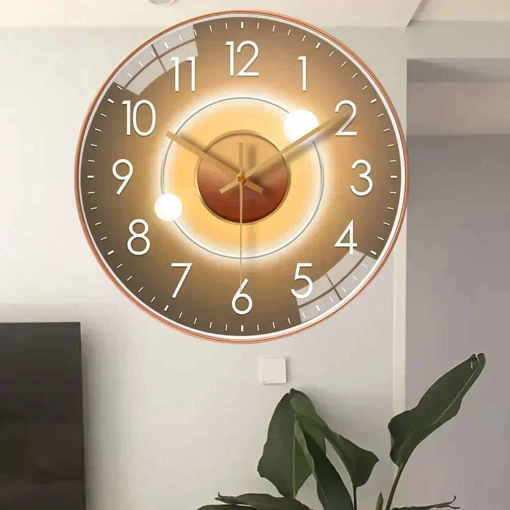 Serene Style | Whisper-Quiet Classic Wall Clock for Peaceful Spaces