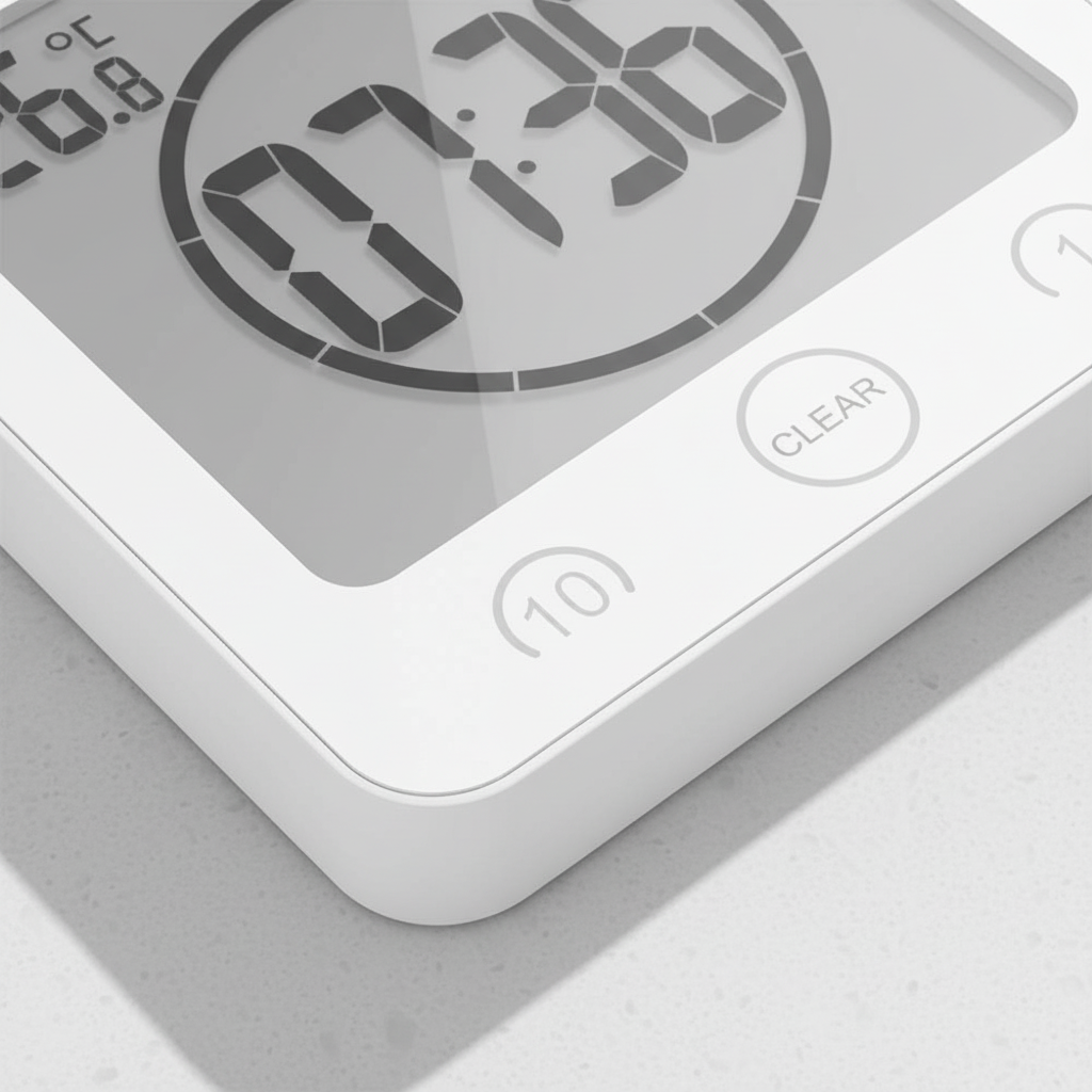 Suction Cup Timer for Easy Attachment – Splash Clock