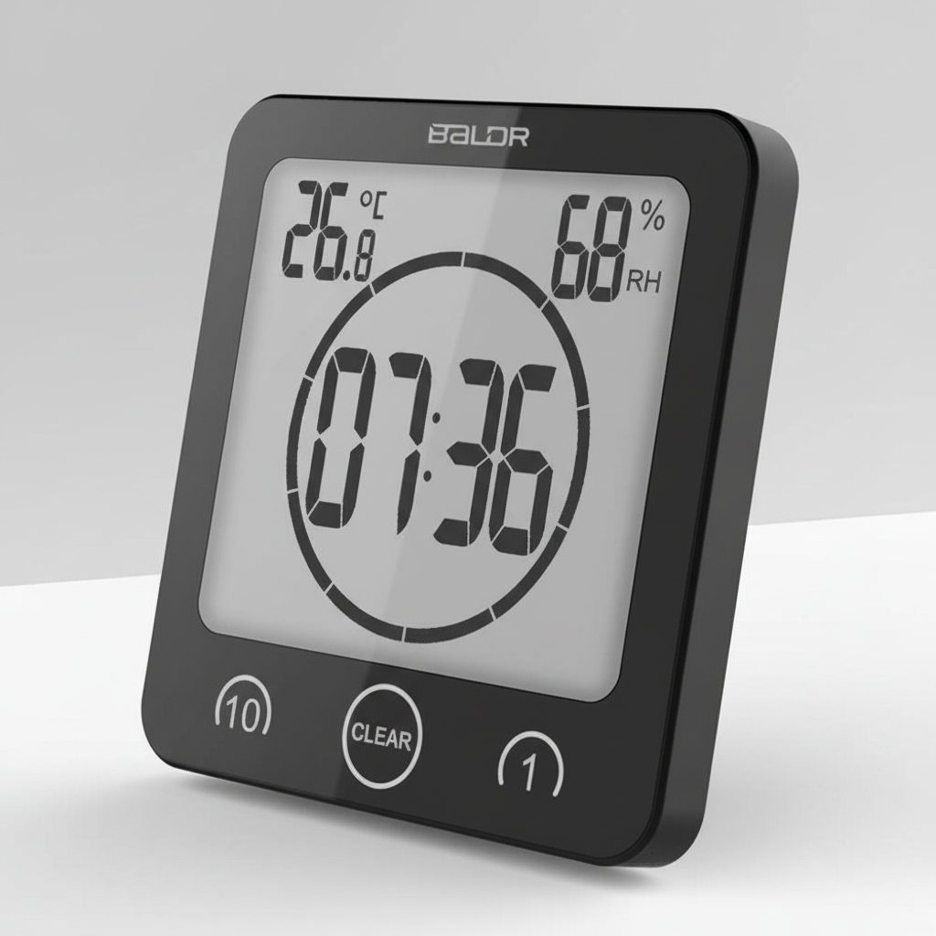 Suction Cup Timer for Easy Attachment – Splash Clock