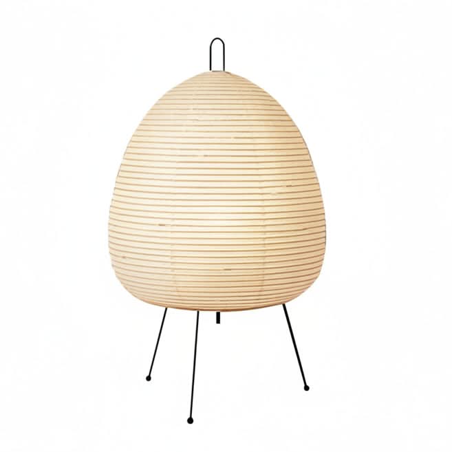TranquilGlow – Japanese-Inspired Rice Paper Table Lamp