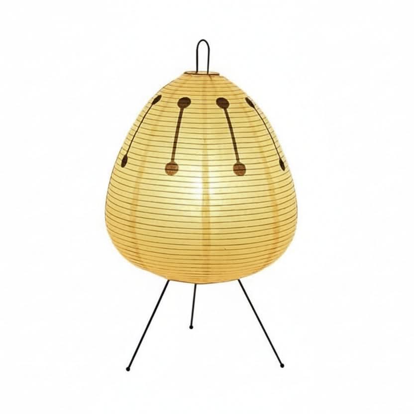 TranquilGlow – Japanese-Inspired Rice Paper Table Lamp