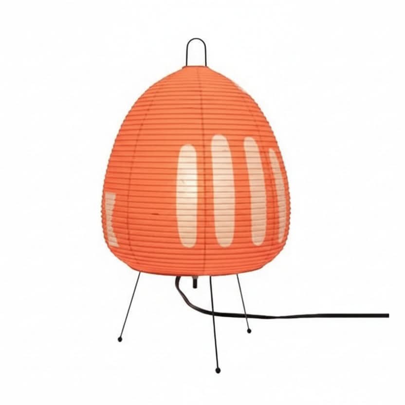 TranquilGlow – Japanese-Inspired Rice Paper Table Lamp