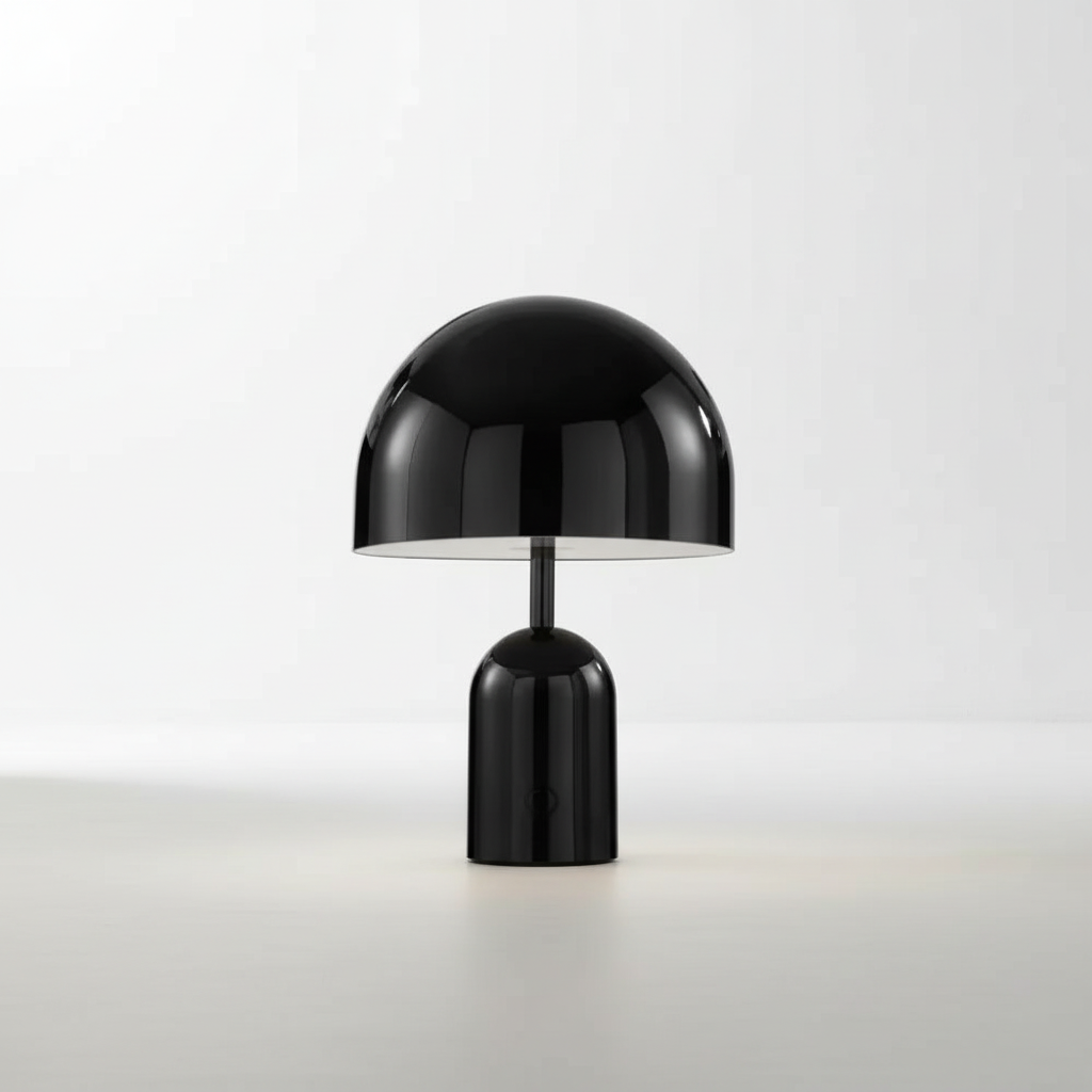 Polished Chrome Table Lamp - Modern Design Lighting Fixture