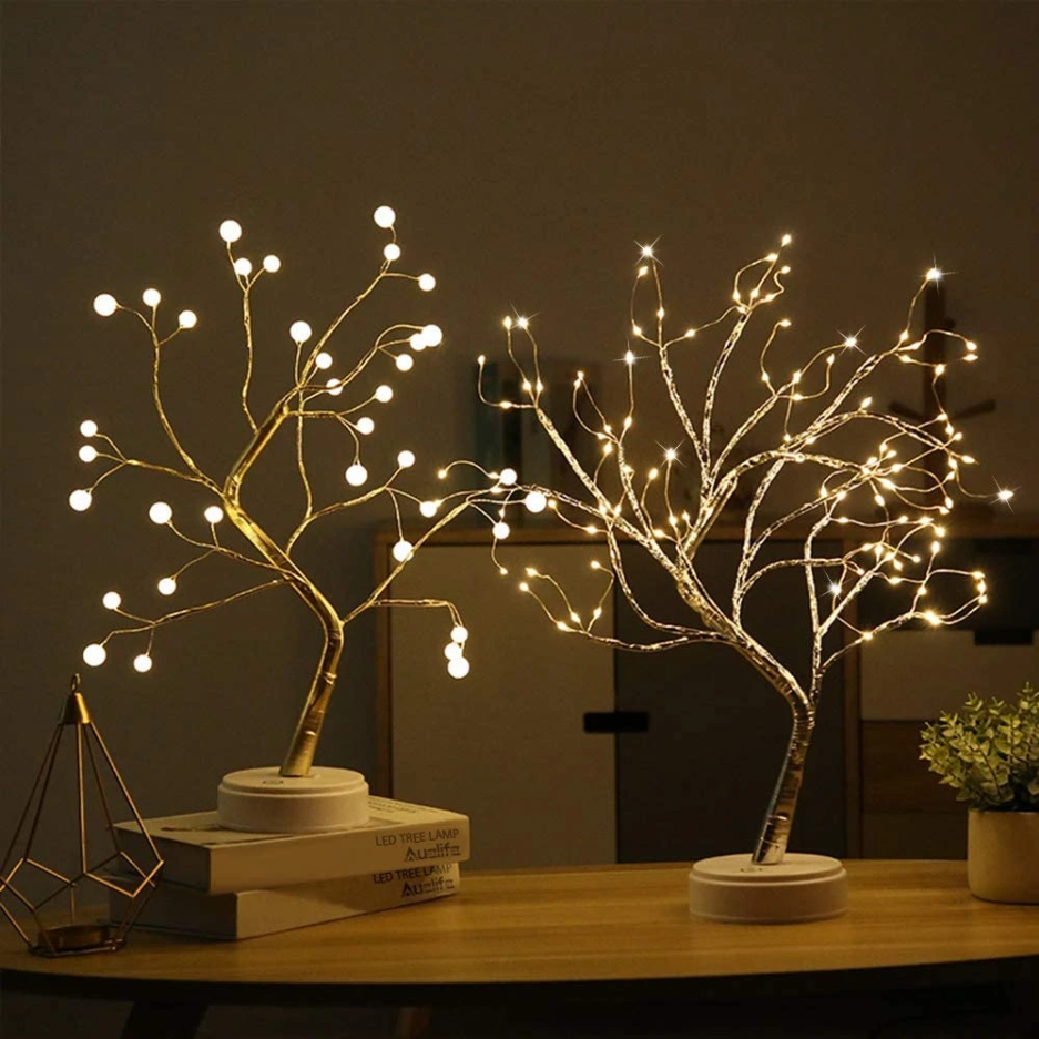 Flexible Branch Table Lamp - Adjustable Lighting Fixture
