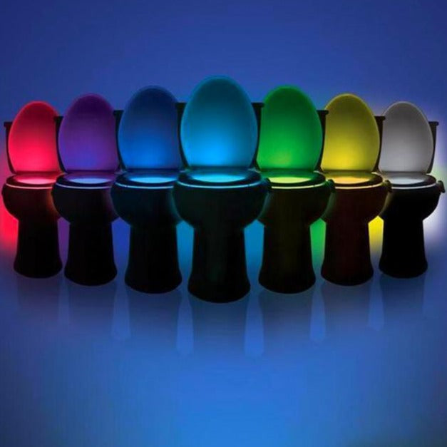 Toilet Night Light with Motion Sensor - Illuminating Glow