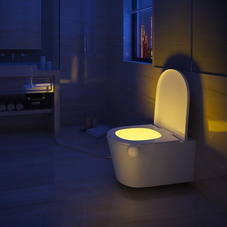 Toilet Night Light with Motion Sensor - Illuminating Glow