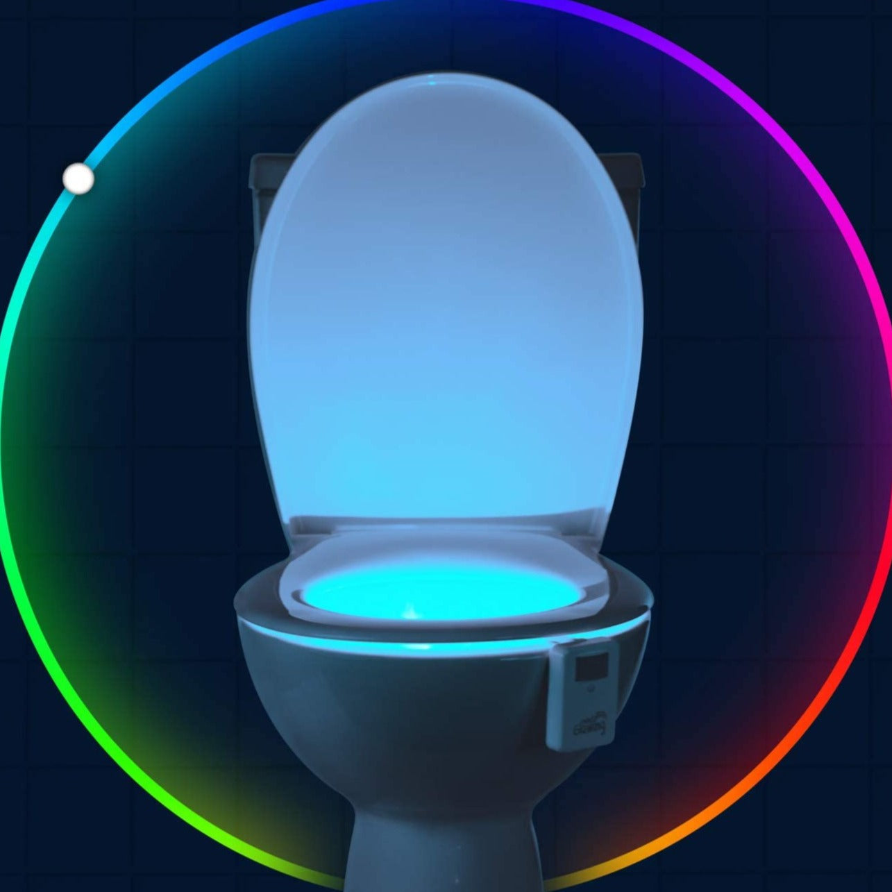 Toilet Night Light with Motion Sensor - Illuminating Glow