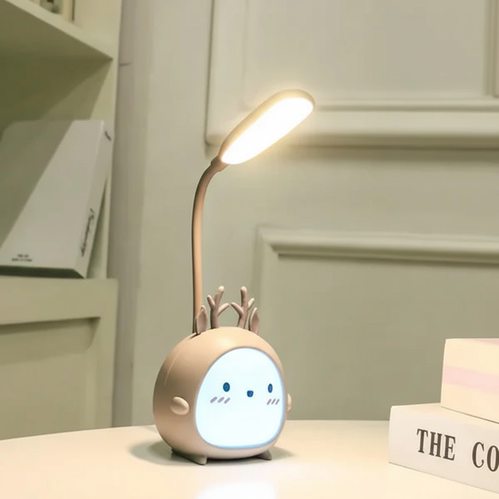 Children's Reading Lamp - Portable and Adjustable Light
