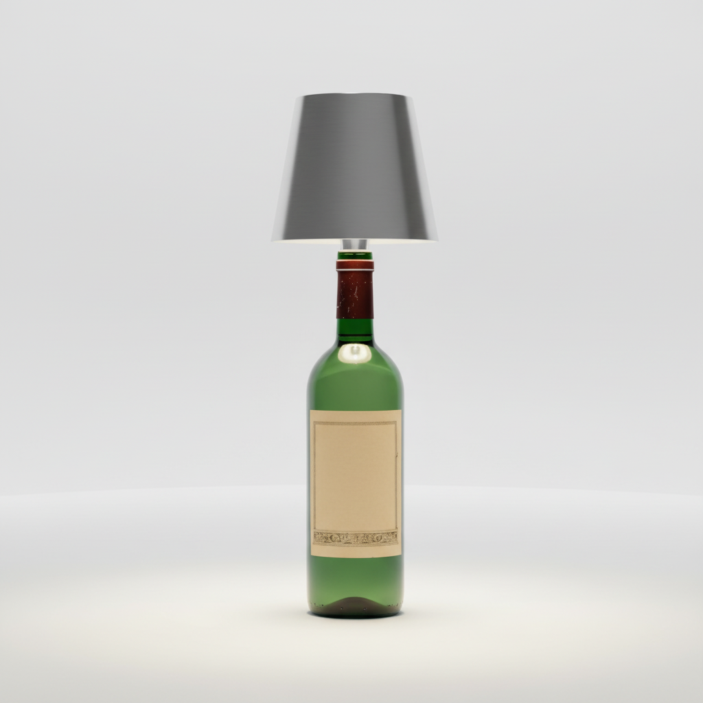 Dimmable Travel Bottle Lamp – Portable Lighting Solution