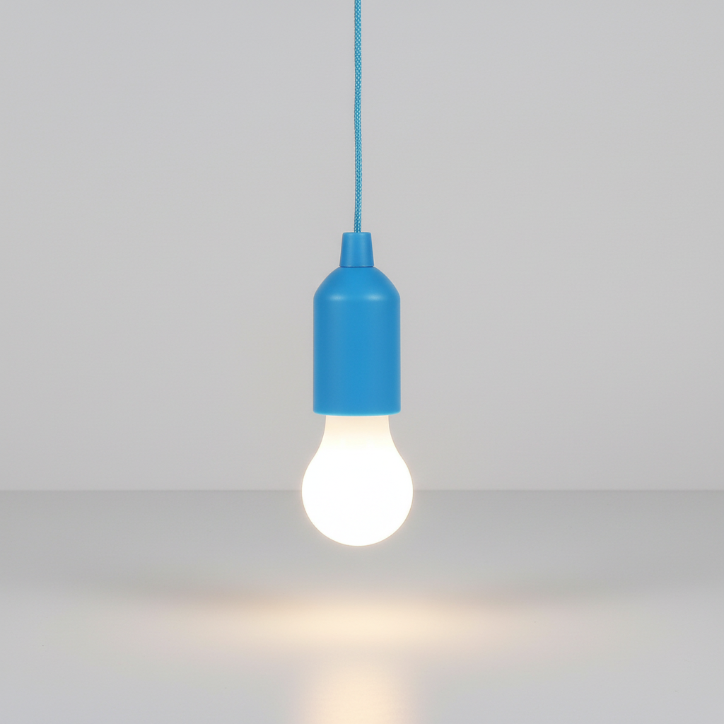 Compact LED Hanging Light - Pocket-Sized Design