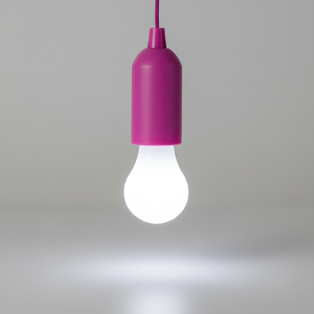 Compact LED Hanging Light - Pocket-Sized Design