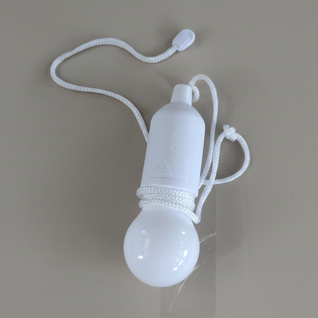 Compact LED Hanging Light - Pocket-Sized Design