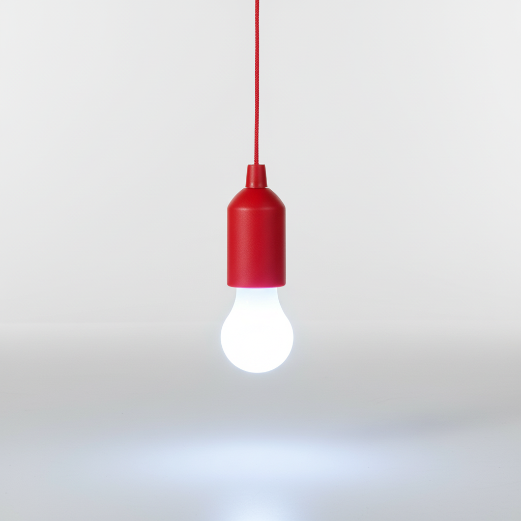Compact LED Hanging Light - Pocket-Sized Design