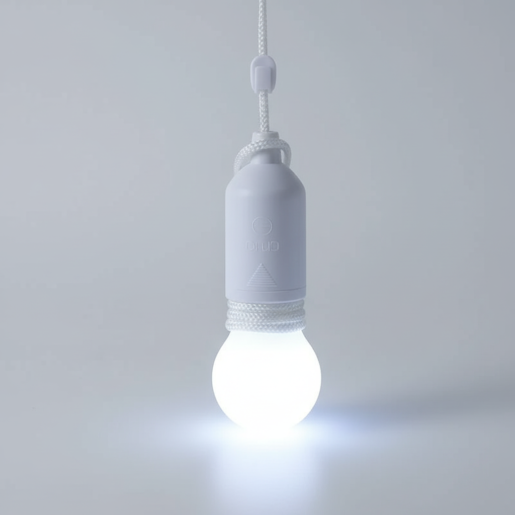 Compact LED Hanging Light - Pocket-Sized Design
