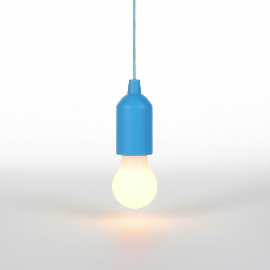 Compact LED Hanging Light - Pocket-Sized Design