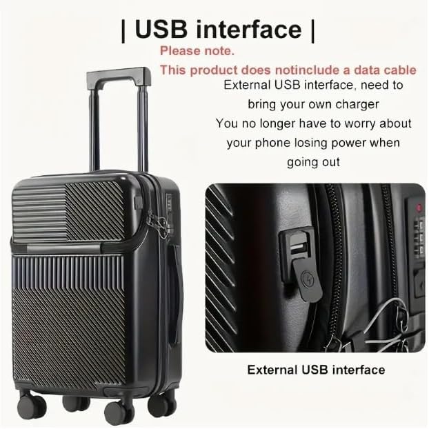 JetSet Pro | Compact Carry-On with Charging Ports & Drink Holder