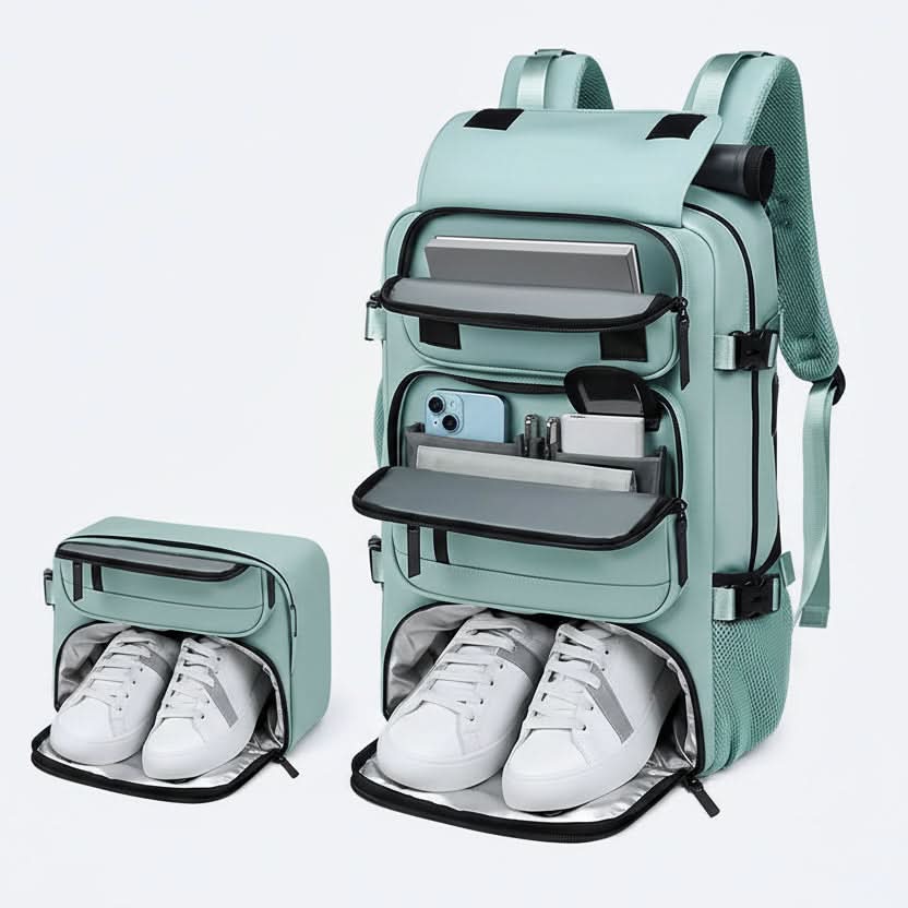 ExplorerPro – Spacious Waterproof Backpack with USB Port