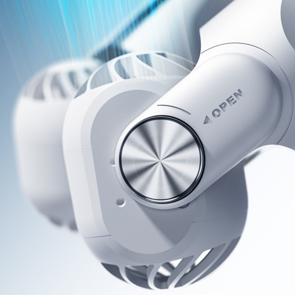 CoolComfort | Wearable Neck Fan with Twin Airflow Heads