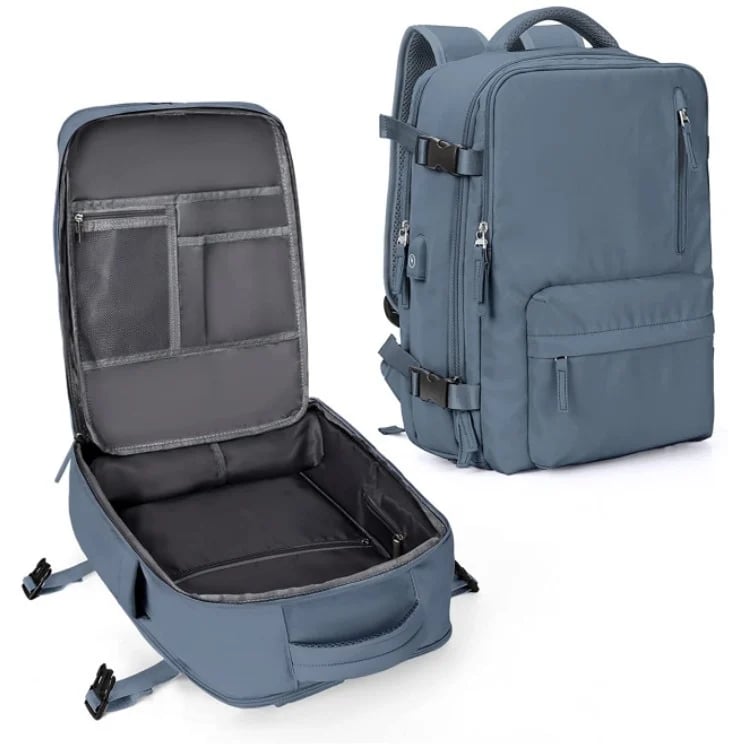 Smart Travel Backpack | Women's Versatile Laptop Carrier with USB Port