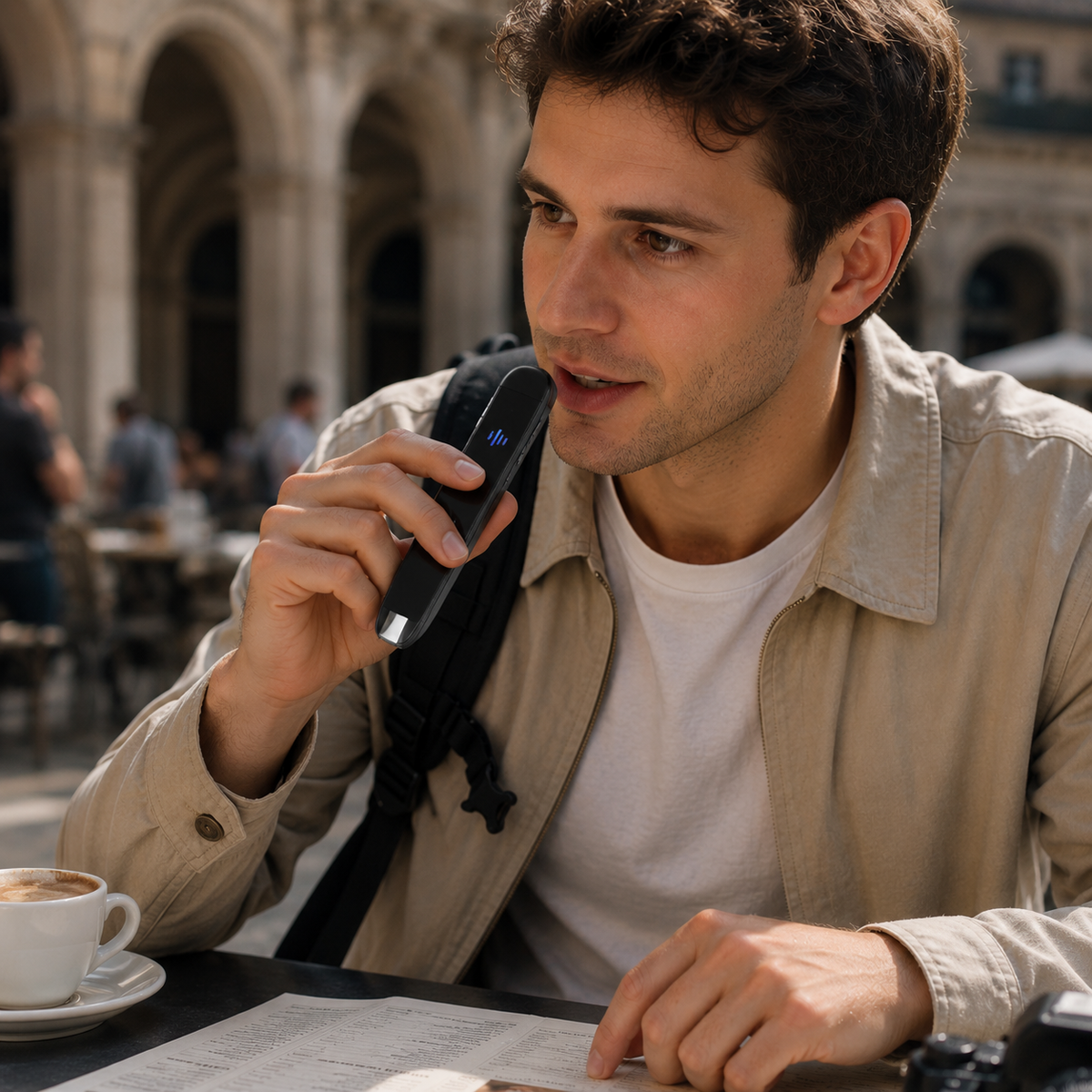 Smart Language Assistant Pen | Compact Translator for Travelers
