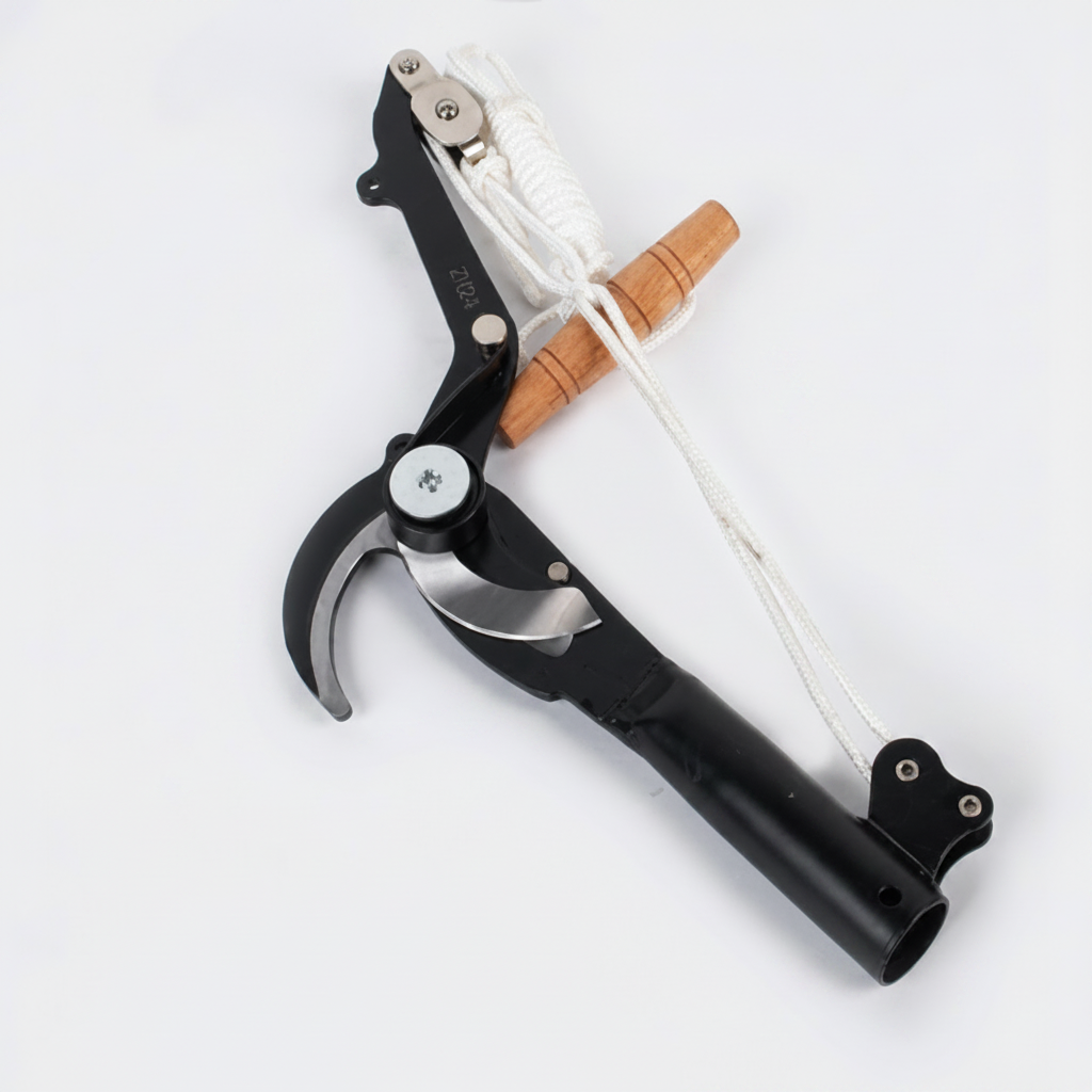 GardenMaster Elite - Adjustable Tree Pruner with Steel Blade & Dual Pulley System