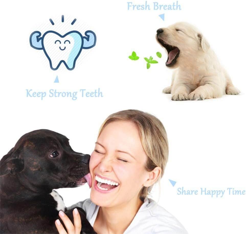 3-Sided Pet Dental Brush Set | Tartar Control & Fresh Breath