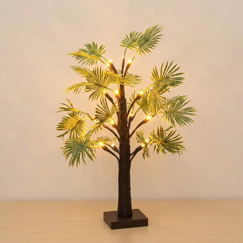 Night Light with Tropical Design - Palm Tree Theme