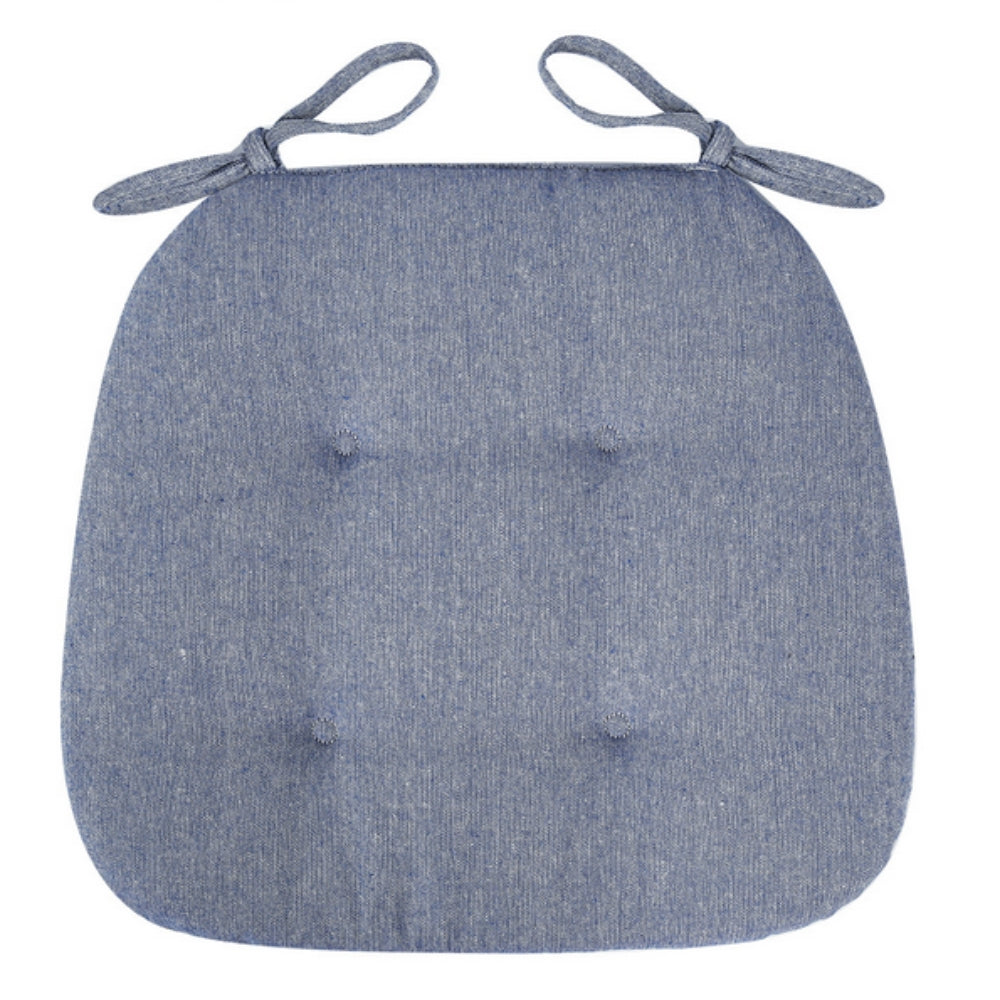 Ergonomic Horseshoe Chair Pad with Secure Fasteners