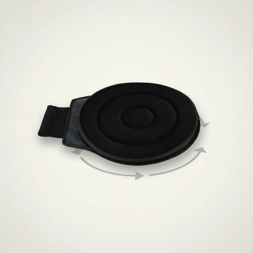 ComfortGlide | 360° Swivel Seat Cushion with Supportive Foam