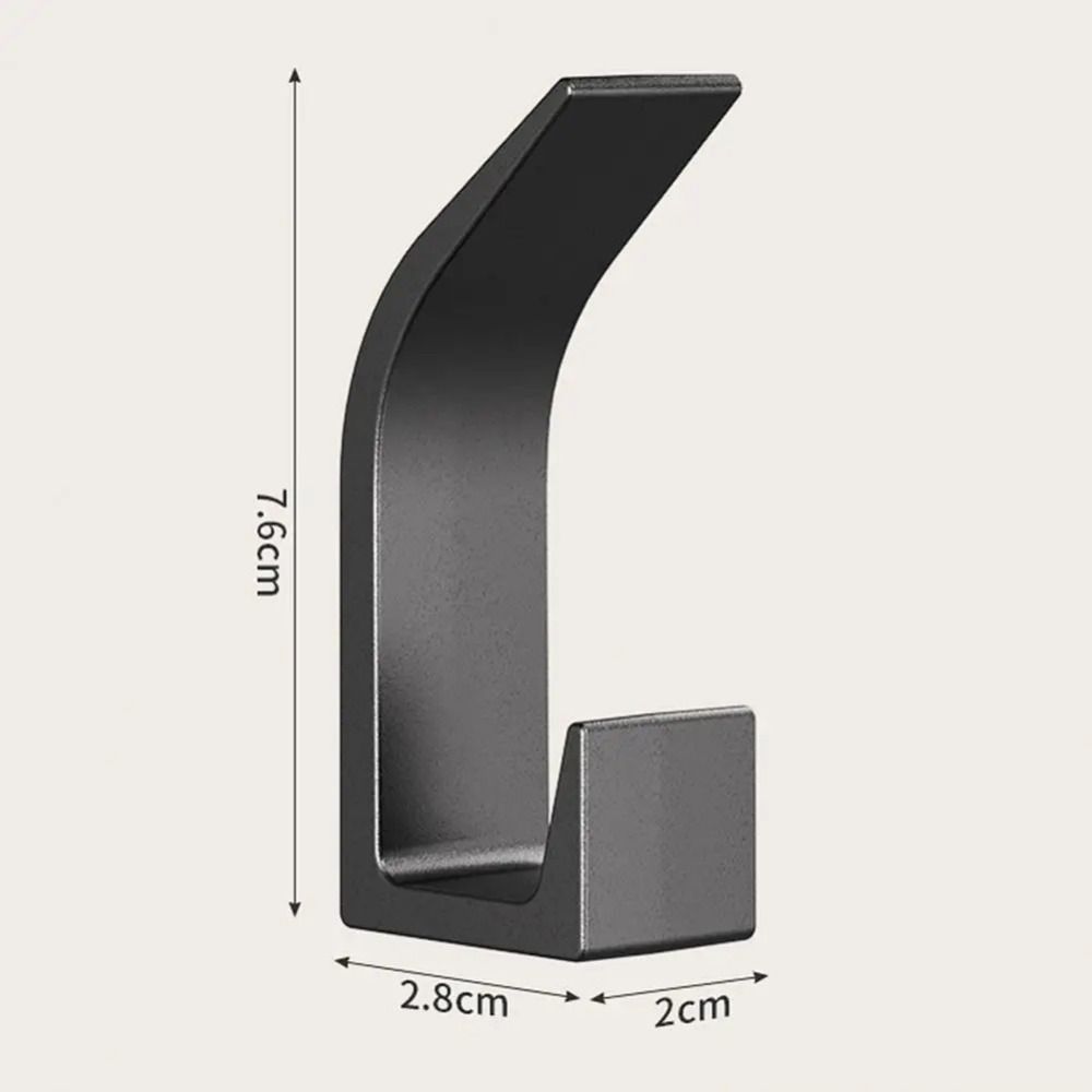 Sleek 5-Pack Adhesive Coat Hooks for Effortless Organization