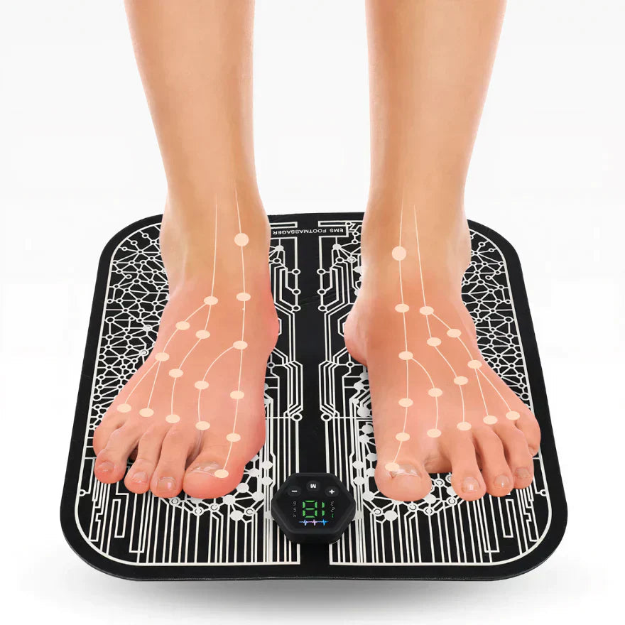 Rechargeable Comfort Foot Massager with Heat Therapy