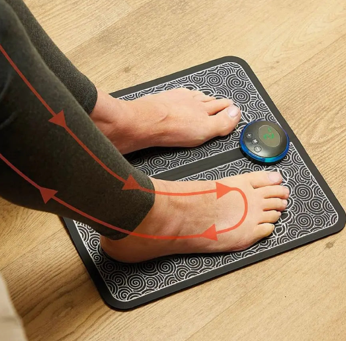 Rechargeable Comfort Foot Massager with Heat Therapy