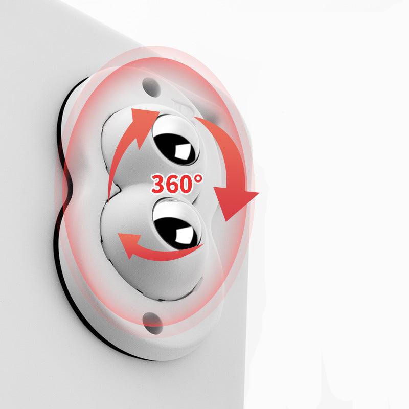 Easy-Move Adhesive Wheels for Effortless Storage Solutions